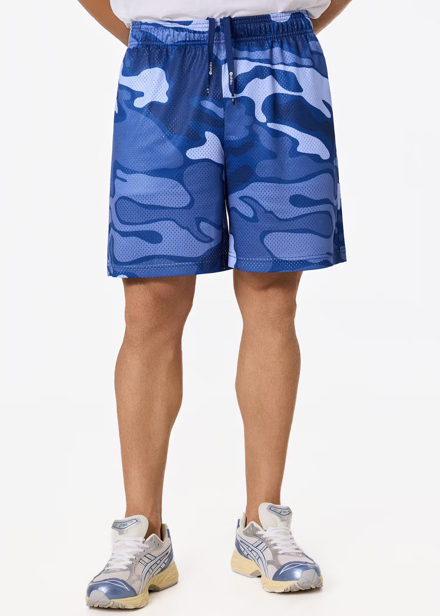 Ethika Mens Bolt Camo Basketball Short 7 TrueGritNZ