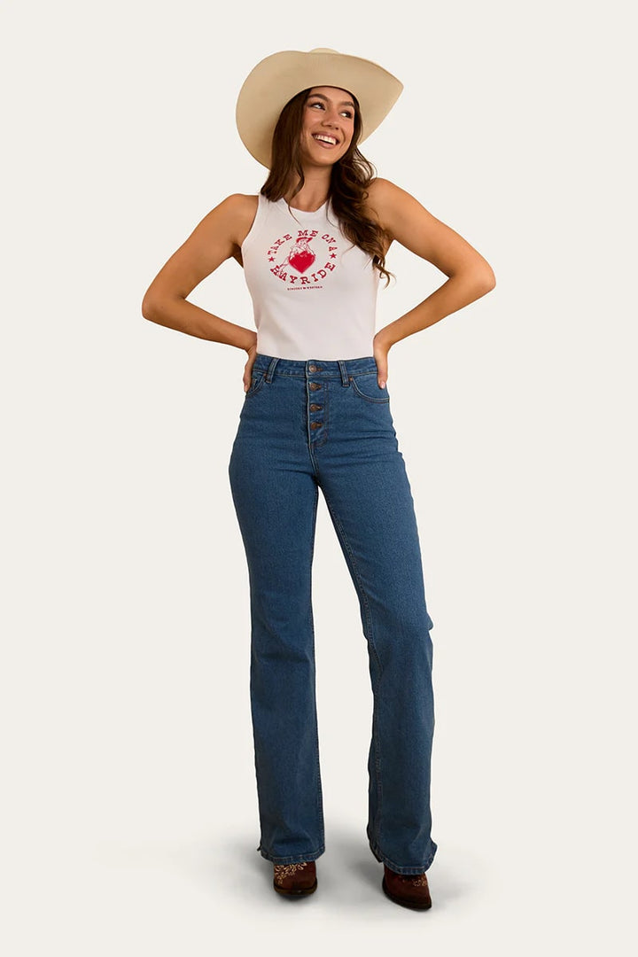 Ringers Western Betsy Womens High Rise Bootleg Jean – TrueGritNZ