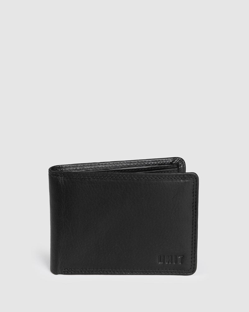 UNIT CLASSIC BI-FOLD LEATHER WALLET – TrueGritNZ