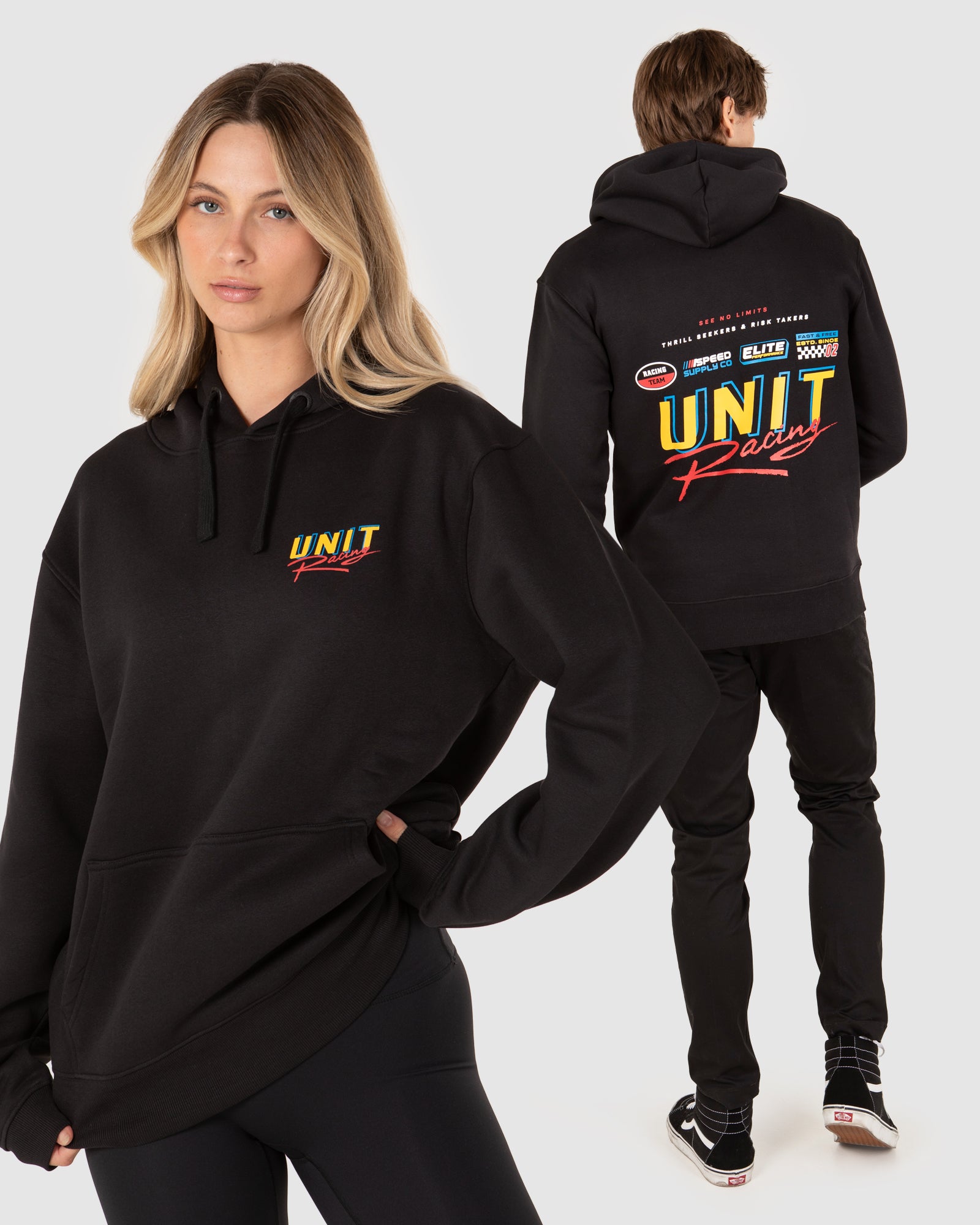 Unit Racing Team Hoodie – TrueGritNZ