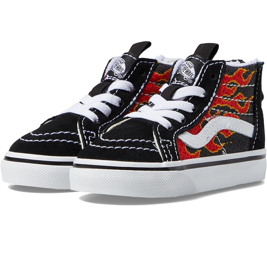 Red zipper vans hotsell