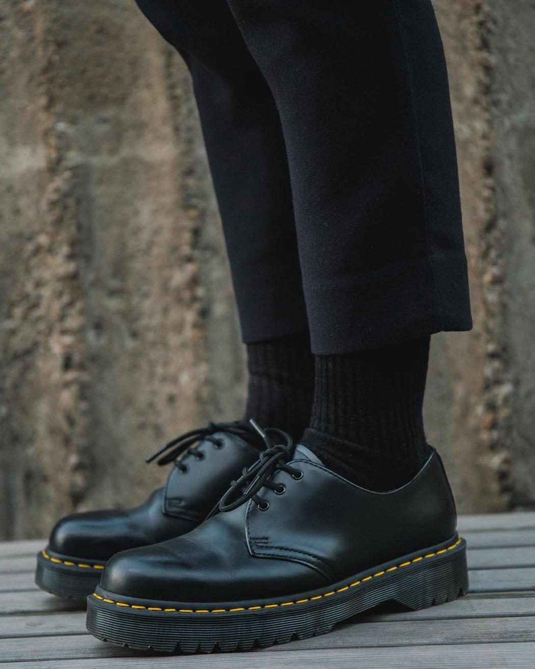 Dr. Martens 1461 Bex Smooth Leather 3 Eye Shoes TrueGritNZ